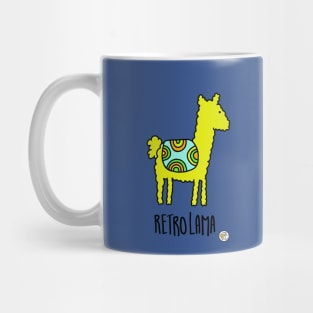 Yellow lama Mug